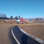 02_2024.11.21_DK9 km 1+400 Węzeł Opatów I - rondo przy włączeniu do ul Kościuszki
