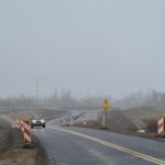04_27,12,2024 DK9 km 1+000 widok od strony połódniowej na rondo i objazd WOI