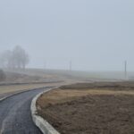 11_27,12,2024 DK9 km 5+000 widok od strony wschodniej na rondo i DK9 włączenie do DW 757