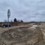 09_2025.01.10_DK9 km 3+280 widok od strony południowej na DK9 i rondo włączenie do istniejącej DK74