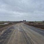 15_2025.01.10_DK9 km 4+800 widok od strony wschodniej na DK9 i objazd - włączenie do DW757