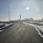 21_2025.01.23_S74 km 9+400. Widok w kier. południowym (rondo na włączeniu do DK9)