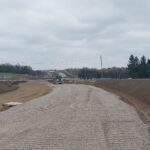 04_2025.03.12_DK9 km 0+650 Łącznica A widok od strony zachodniej, podbudowa zasadnicza