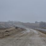 2.25.02.2025 DK9 km 2+100 widok od strony południowej na DK 9 oraz ES-3 i WD-5