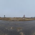 5.25.02.2025 DK9 km 3+300 widok od strony południowej na rondo Legionów wykonywanie GWN