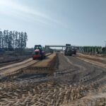 01_2025.04.24_DK9 km 0+000 widok od strony północnej stabilizacja gruntu DK9 pod KD-1