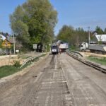 23_2025.04.23_S74 km 5+450. Widok w kier. północnym (rozbiórka DW757)