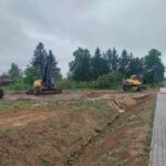 10_2025.05.16_DK9 km 3+250 widok od strony wschodniej na rondo Legionów rozbiórka objazdu