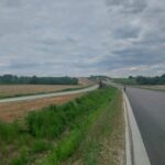 11_2025.05.27_DK9 km 2+300 widok od strony wschodniej na DD 18, makroniwelacja terenu