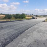 07_2025.07.16_DK9 km 4+550 widok od strony południowejna WD-3 węzeł WO układanie SMA