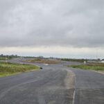 12_2025.07.10_DK9 km 4+650 widok od strony południowej na rondo na węźle WO