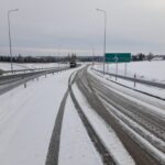 01_2025.11.24_DK9 km 1+300 widok od strony północnej z łącznicy C na rondo włączenie DK9